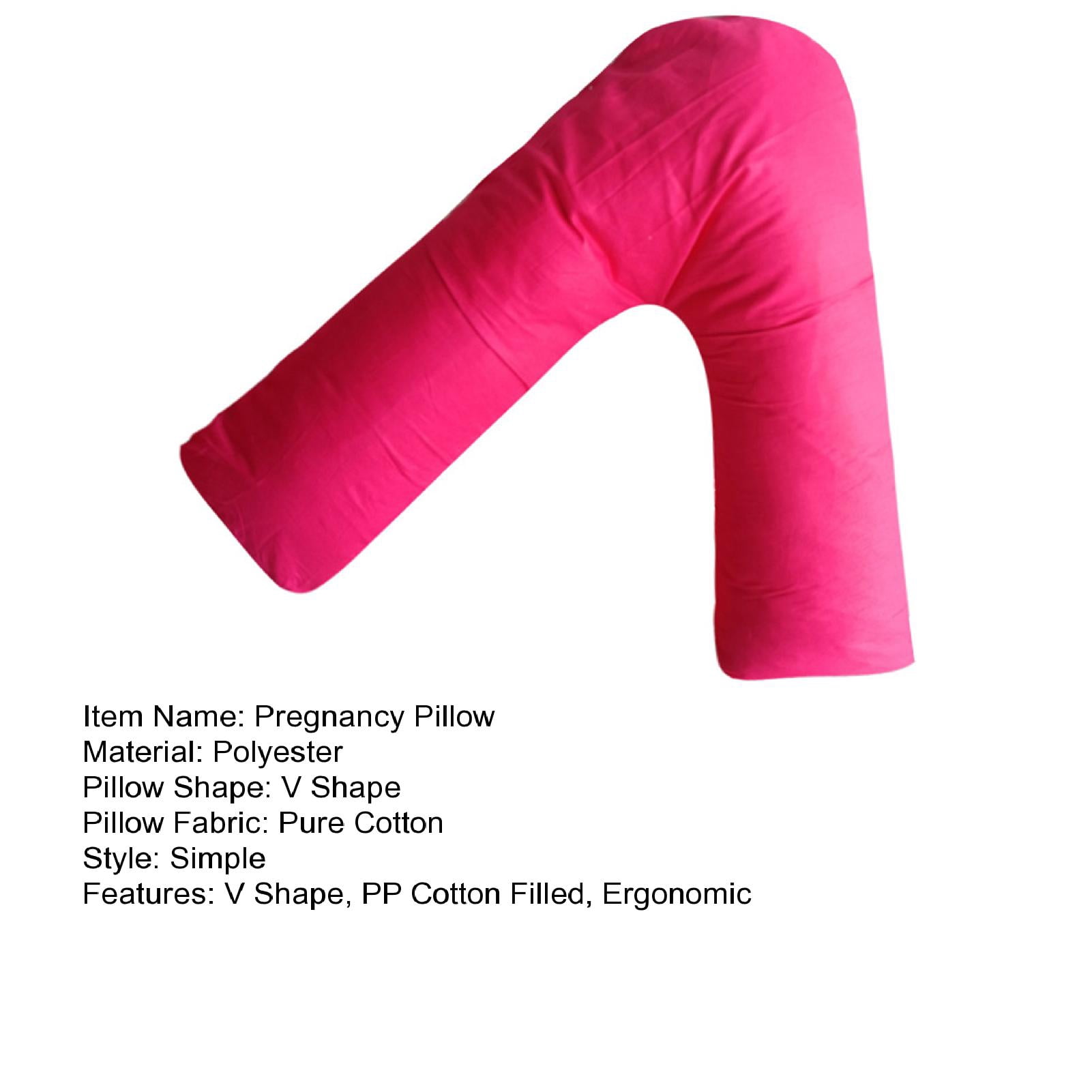 SamFansar Pregnancy Pillow V-shaped Pregnancy Pillow Pregnancy Pillow Comfort Support for A Peaceful Sleep