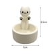 thumbnail image 5 of Candelabro de resina con forma de gato, decoración con patas de gato cálidas, candelabro de gatito de dibujos animados para comedor decorativo Estilo A, 5 of 5