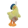 thumbnail image 4 of Llavero de peluche CUTICAT Llavero con anilla para llaves de Coche Cadena de perlas amarillas, 4 of 7