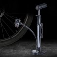 thumbnail image 3 of Bomba de suelo para bicicleta, inflador de bomba de pie para bicicleta, cuerpo de aleación de aluminio, suministros para ciclismo Tmvgtek paseo en bicicleta, 3 of 9
