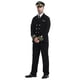 thumbnail image 5 of Blusa y pantalones de poliéster para hombre, estilo casual, de manga larga, color liso, con corbatas y sombreros deportivos., 5 of 9
