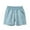 Light Blue, variant on Boys Short Boys Khaki Shorts Shorts Suitable for and Children with Full Flower Printing. Soft and Breathable Material. Elastic Waistband Design. Casual and Sporty Clothing. Summer Activity Shorts.