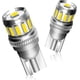 thumbnail image 3 of Luz de matrícula 300% de alto brillo T10 168 2825 W5W Bombillas LED para domo Mapa Puerta Cortesía Interior Coche Luces 6500K Blanco, paquete de 2, 3 of 4