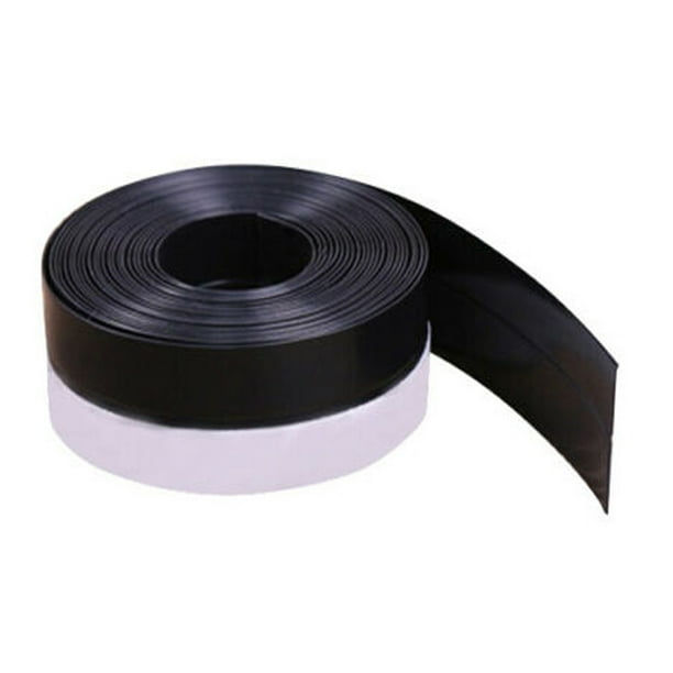 Fiudx Burlete Autoadhesivo, Disponible En Marrón y Blanco, Resistente a Altas Temperaturas, Resistente Al Viento y Al Ruido, Apto para Puertas y Ventanas, Fácil Instalación, 2 M de Longitud.