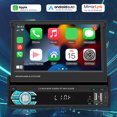 thumbnail image 4 of Radio de coche de 7 pulgadas Cámara de marcha atrás CarPlay Android Sistema de audio automático USB Radio FM Hugtrwg Para estrenar, 4 of 9