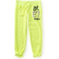 thumbnail image 1 of Aeropostale Womens Slim Cinch 87 Pyjama Sweatpants, Amarillo, Small, 1 of 1