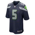 thumbnail image 2 of Men's Nike Jason Myers College Navy Seattle Seahawks Game Jersey, 2 of 3