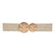 thumbnail image 3 of Cinturón ancho elástico para mujer ancho elástico grueso con hebilla decorativa de color sólido Dorado Yuyangstore Cinturón, 3 of 8
