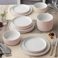 thumbnail image 4 of Noritake ColorTex Stone Black 12-Piece Dinnerware Set, Service for 4, 4 of 7