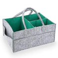 thumbnail image 3 of Baby Diaper Caddy Organizer Portable Holder Bag, Nursery Essentials Storage Bins, 3 of 5