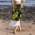 thumbnail image 6 of Frog Chic Chiffon Beach Dress with Polyester Straps - for Beach Skirts, 6 of 6