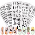 thumbnail image 2 of PICT YOU Nail Stamping Plate Flower Leaf Geometry Stamp Template Nail Image Plate Stencil DIY Impresión Herramientas de acero inoxidable Tan Jianjun unisex, 2 of 2