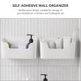 thumbnail image 3 of Hytrove Organizador De Almacenamiento Adherido Para Pared Con Y Espacio Vertical, 3 of 8