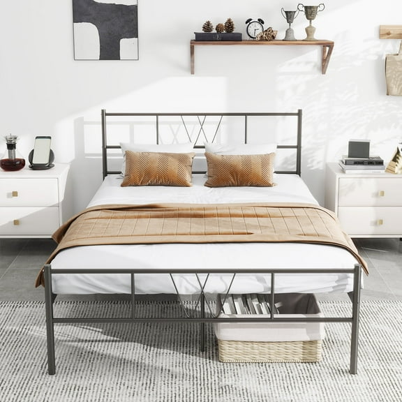 Smiaoer 14" Platform Bed Frame, Twin