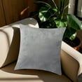 thumbnail image 3 of Decorative Throw Pillow Covers 20x20 - Suede Pillow Shams & Cushion Covers, Soft Pillowcase for Sofa, Bed, Chair, Living Room & Bedroom Home Decor Accent, 3 of 5