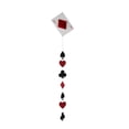 thumbnail image 4 of de 8 Temática Del Casino Tarjeta de Honeycomb Spade / Heart / Diamond / Decoración de Soledad Casino Garland Banner, 4 of 7