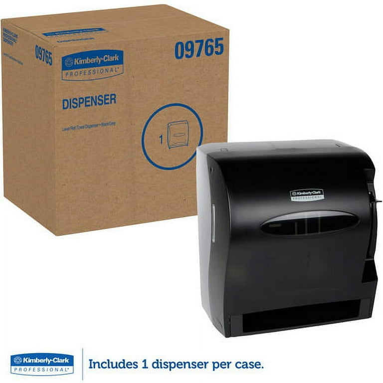 Lev-R-Matic Roll Towel Dispenser, 13.3 x 9.8 x 13.5, Smoke Lev-R-Matic Roll Towel Dispenser, 13.3 x 9.8 x 13.5, Smoke