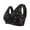 Black, variant on Plus Size Lingerie Women's Minimizer Bras Comfort Cushion Strap Wirefree Full Coverage Large Bust Non-Padded Bra White,46