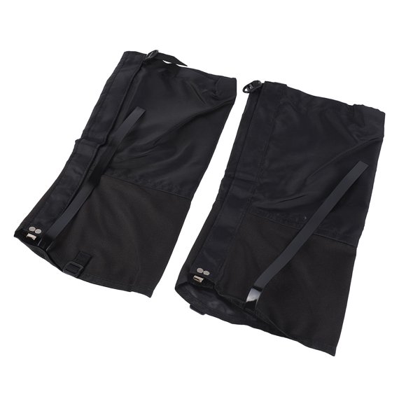 Polainas de senderismo impermeables Jadeshay 1 par de polainas para piernas color negro talla L