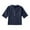 Navy1, variant on Lmnyox Girls Cotton Linen Blouses V Neck Button Summer Casual Shirts Solid Color Half Sleeve Cute Tops with Pocket