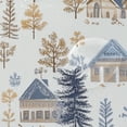 thumbnail image 4 of Yayeee Shower Curtain with Hooks 72"x72" Waterproof Fabric Bathroom Hanging Decor, Light Blue Mountain, 4 of 5