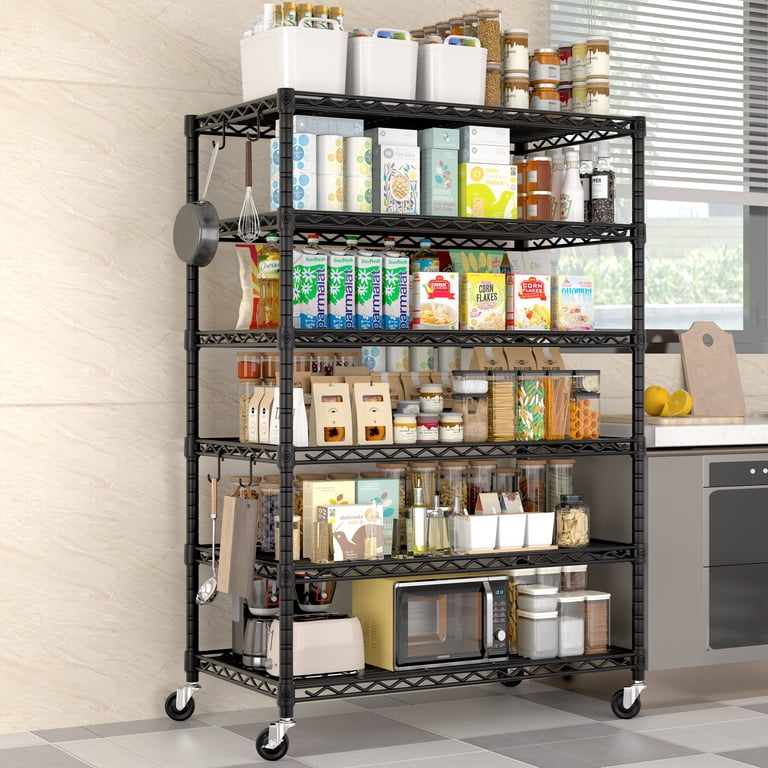 TrumanPick 6-Tier Wire Shelving Unit, 1500 lb Capacity photo 2