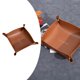 thumbnail image 5 of Juego de platos decorativos de bandeja grande plegable de 2 piezas para Baoblaze Bandeja de valet plegable, 5 of 8