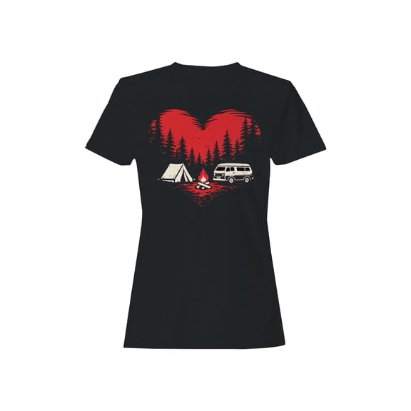 Heart in the Wilderness Adventure Women's T-shirt
