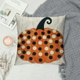 thumbnail image 2 of HENGT  Fall Polka Dot Pumpkin Throw Pillow Cover Seasonal Autumn Thanksgiving Pillowcases Harvest Decoration for Home Sofa Couch, 2 of 5