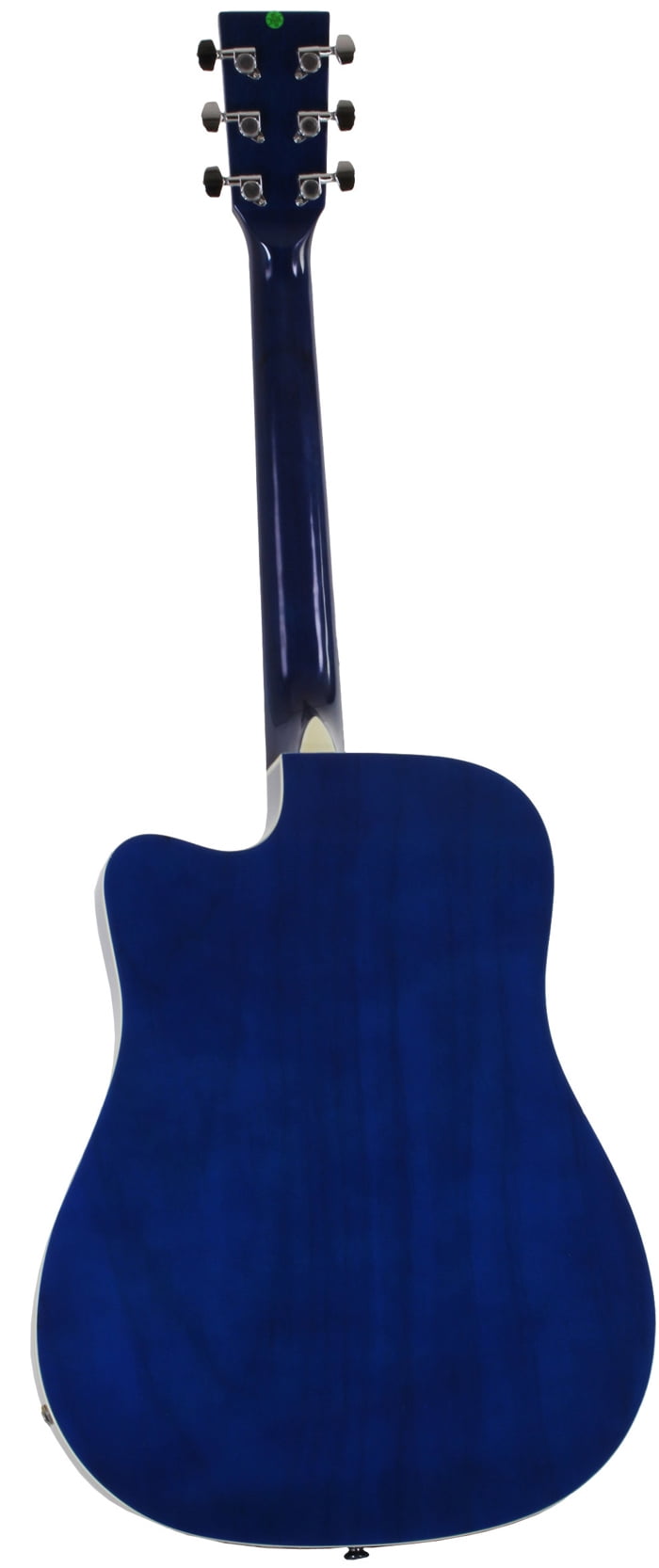 Jameson Guitars Blue Thinline Full Size Acoustic Electric Guitar
