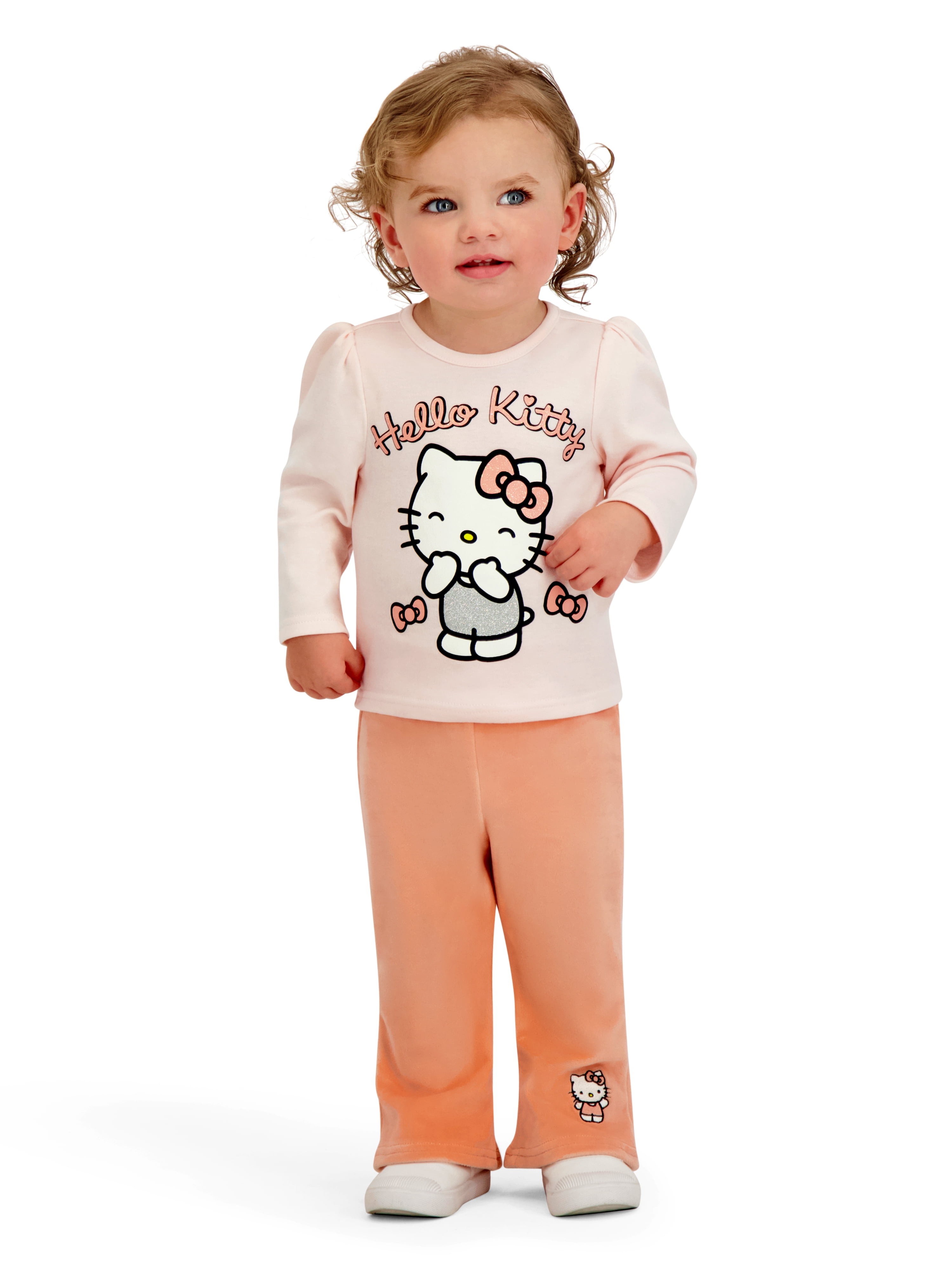 Hello Kitty Baby Girl 3 Piece Jacket Set, Sizes 0-24 Months