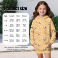 thumbnail image 7 of Psesaysky Girls Sweatshirt Long Sleeve Hoodie Dress Pullover Sweater Oversized Cute Corgi Print Clothes Kids Outfits Tops with Pocket for 11-12 Years, 7 of 7