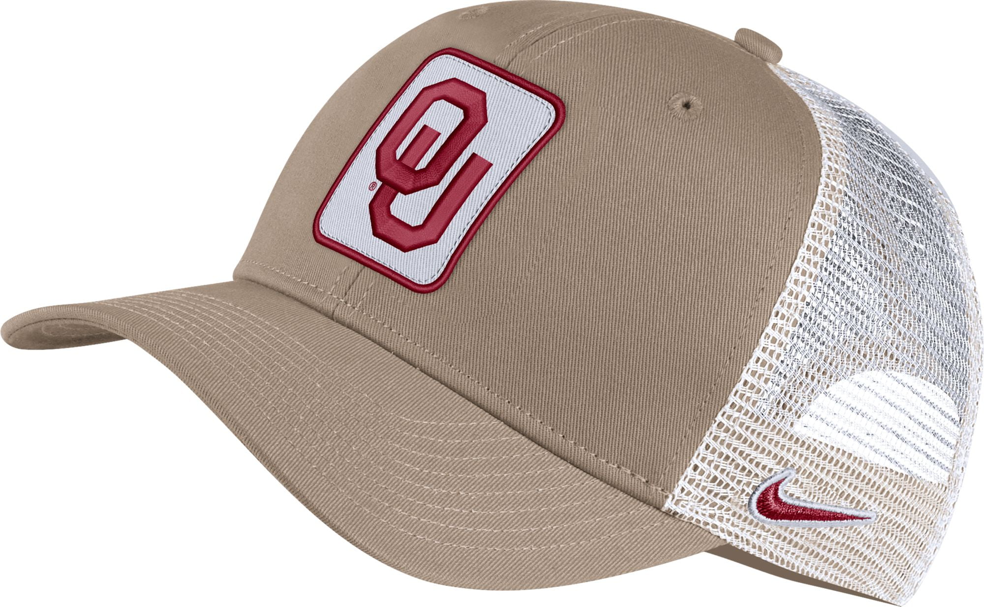 Nike Nike Men's Oklahoma Sooners Tan Classic99 Trucker Hat Walmart