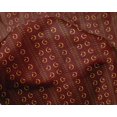 thumbnail image 4 of oneOone Silk Tabby Fabric Leaves & Swirl Block Print Fabric BTY 42 Inch Wide, 4 of 4
