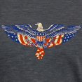 thumbnail image 3 of CafePress - EAGLE RETRO Womens Tri Blend T Shirt - Womens Tri-blend T-Shirt, 3 of 4