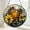 Acrylic 3.5 Inch, variant on Bee Honeycomb Stained Glass Style Acrylic Window Suncatcher Hanging Decor, Decorative Panel Ornament for Garden Window Art and Nature Theme Home Decoration