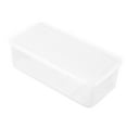 thumbnail image 1 of Transparent Crisper Simple Fruit Vegetables Storage Crisper for Home Store Restaurant (Medium Size With Drainer Piece), 1 of 6