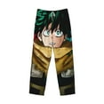 thumbnail image 4 of Izuku Midoriya My hero Academy Men's Pajama Pants With Pockets Lounge Fashion Cozy Daily Sleep Pants Sleepwear, 4 of 8