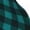 2 Black-1, variant on Women Crew Soft Moisture-wicking Socks Teal On Black Plaid Pattern Design Cotton Socks, One Size fit All