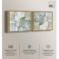 thumbnail image 2 of Art Remedy Modern Trendy Art Canvas, 40" x 40", Gold Frame, Jade Sweep I Set, 2 of 5