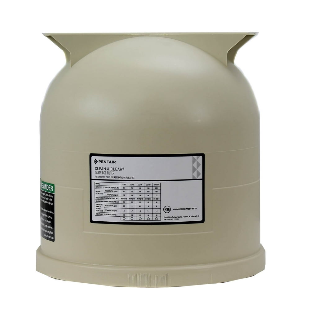 Pentair 178561 Clean Clear Predator Swimming Pool Cartridge Filter Lid Assembly