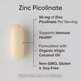 Aelona Zinc Picolinate 50mg with Organic Coconut Oil Highly Absorbable