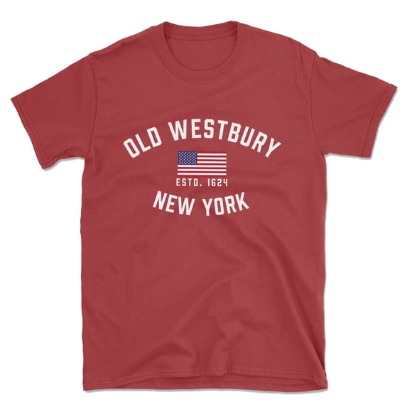 Old Westbury New York Patriot Men's Cotton T-Shirt