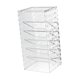 thumbnail image 4 of Estante organizador de cosméticos Macarena soporte de almacenamiento de Perfume multiusos Claro 9,8 cm x 8,5 cm x 20,1 cm, 4 of 8