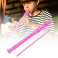 thumbnail image 2 of 8 Hole Soprano Recorder Instrument High C Tone Flute Clarinet With Cleaning Rod For Beginner Student Musicians, 2 of 3
