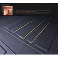 thumbnail image 2 of All Weather Rear Cargo Liners Trunk Tray Mats Protector Custom Compatible with 2013 2014 2015 2016 2017 Honda Accord, 3D Waterproof Durable Odorless Flexible Black TPO Accessories, 2 of 9