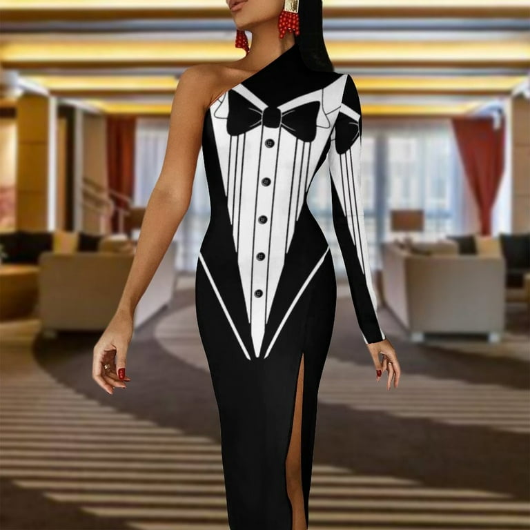 knee length dresses for ladies Sexy Half-naked Cross Back Club Dress – SEXY AFFORDABLE CLOTHING main image 1