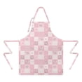 thumbnail image 2 of Pioneer Flower Floral Print Pattern Apron for Women and Men, Cotton Linen Waterproof with Pockets, Adjustable, 33x27 Inch for Kitchen, Gardening, BBQ, Salon, 2 of 6