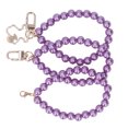 thumbnail image 4 of Pearl Beads Bracelet, Polishing Process Pearl Beads Strands Smoothing Round  For Bag For Keychain For Mobile Phone Case H22 Purple, 4 of 8