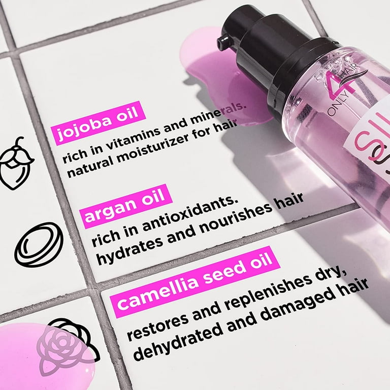 ONLY4HAIR Silk Hair Oil for Dry Damaged Hair Treatment